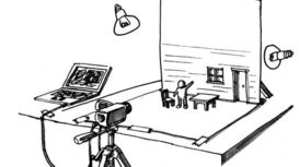  3d model animation setup. illus. R. Starzecki