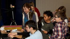 Children's Workshop photo Helen Lisk © Animated Exeter 2012