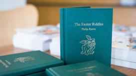 The Exeter Riddles by Philip Reeve. photo Helen Lisk Photography